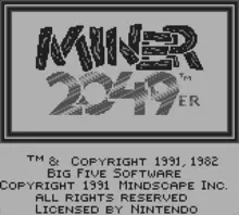 Image n° 4 - screenshots  : Miner 2049er